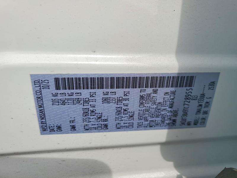 Продажа на аукционе авто 2026 Nissan Rogue, vin: 5N1BT3BA9TC728955, номер лота: 56844276