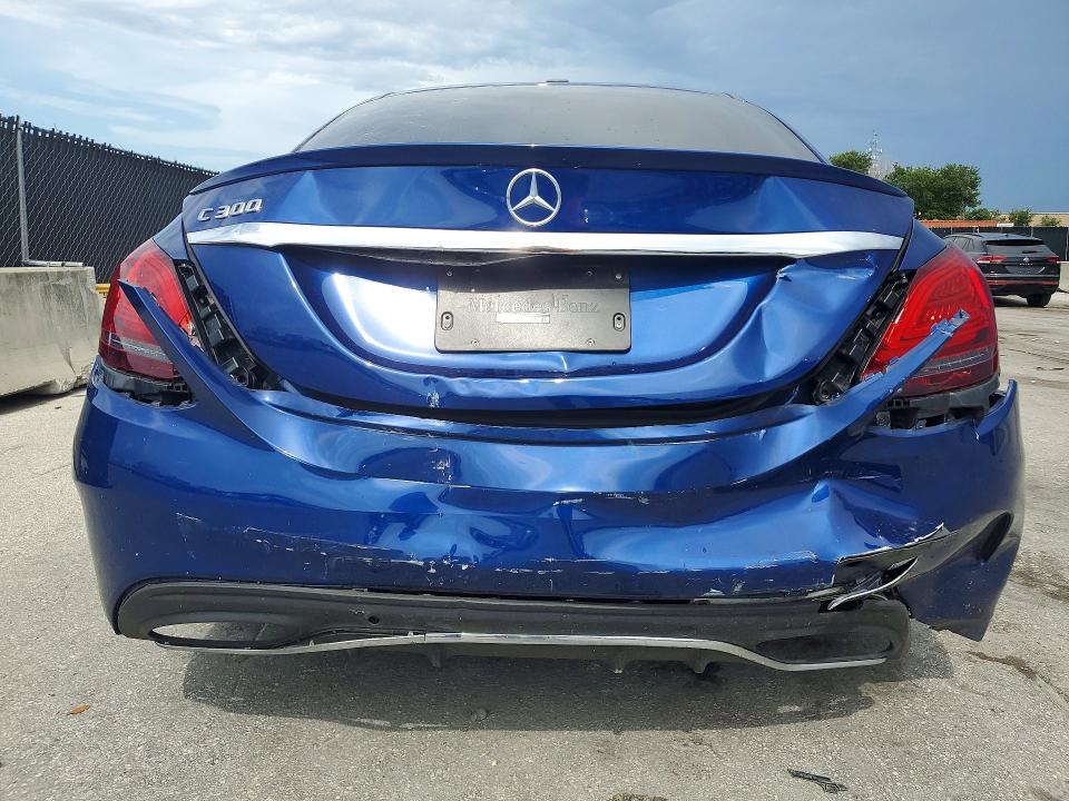 2021 Mercedes-benz C მანქანა იყიდება აუქციონზე, vin: W1KWF8DB2MR616342, აუქციონის ნომერი: 58498656