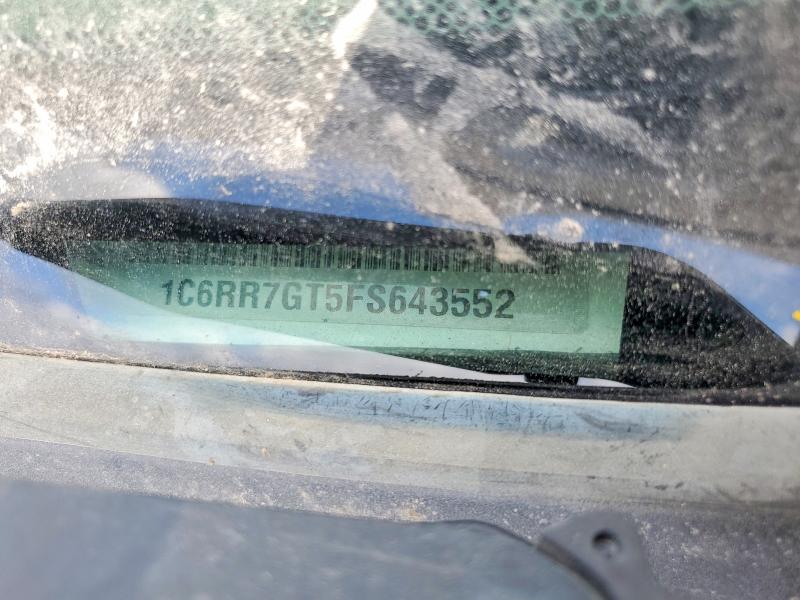 Продаж на аукціоні авто 2015 Ram 1500, vin: 1C6RR7GT5FS643552, номер лоту: 57561366