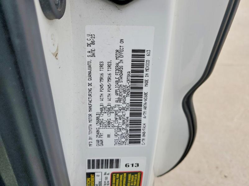 Продажа на аукционе авто 2023 Toyota Tacoma, vin: 3TYRX5GN4PT087494, номер лота: 55599846