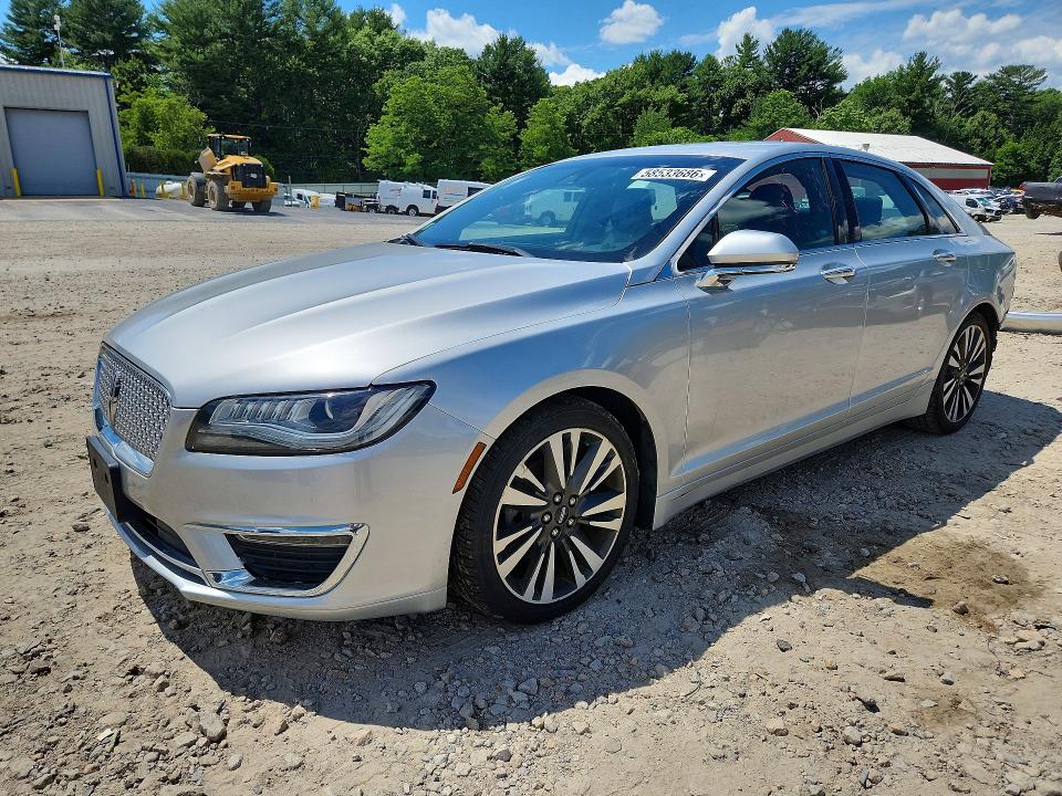 58533686 :رقم المزاد ، 3LN6L5F90HR665864 vin ، 2017 Lincoln Mkz مزاد بيع