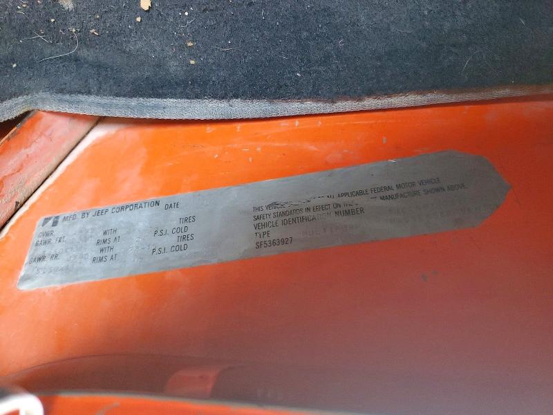 Aukcja sprzedaży 1983 Jeep Jeep, vin: 1JCCN87E2DT069077, numer aukcji: 57529376