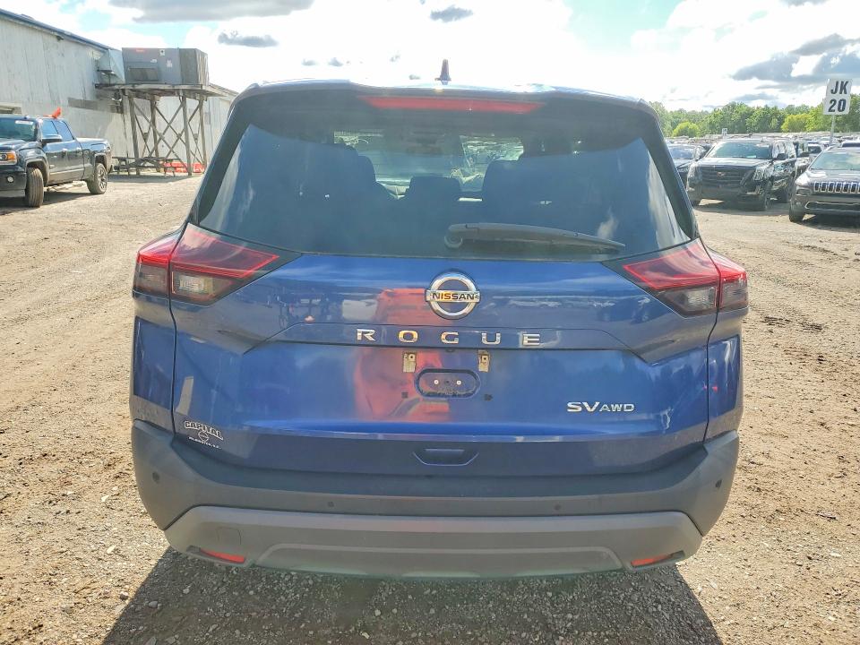 57684096 :رقم المزاد ، 5N1AT3BB4MC769533 vin ، 2021 Nissan Rogue مزاد بيع