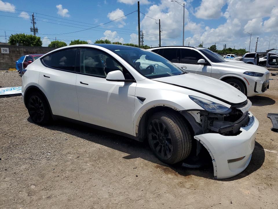 Продажа на аукционе авто 2022 Tesla Model Y, vin: 7SAYGDEE4NF481280, номер лота: 58318296