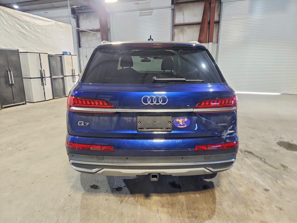 2021 Audi Q7 მანქანა იყიდება აუქციონზე, vin: WA1LXAF78MD024252, აუქციონის ნომერი: 56400486