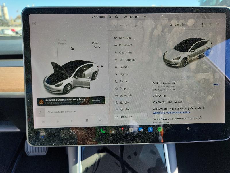 Продажа на аукционе авто 2020 Tesla Model 3, vin: 5YJ3E1EB7LF667331, номер лота: 57444596