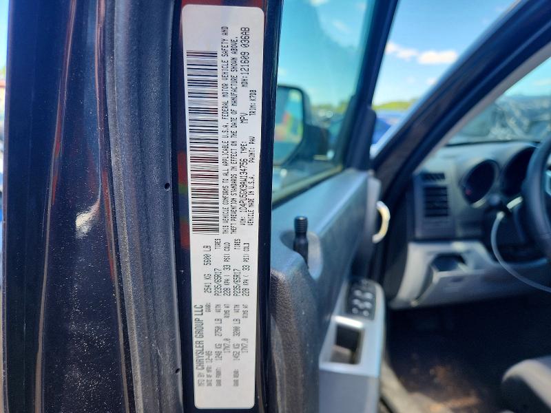 56801526 :رقم المزاد ، 1D4PU5GK9AW134756 vin ، 2010 Dodge Nitro مزاد بيع