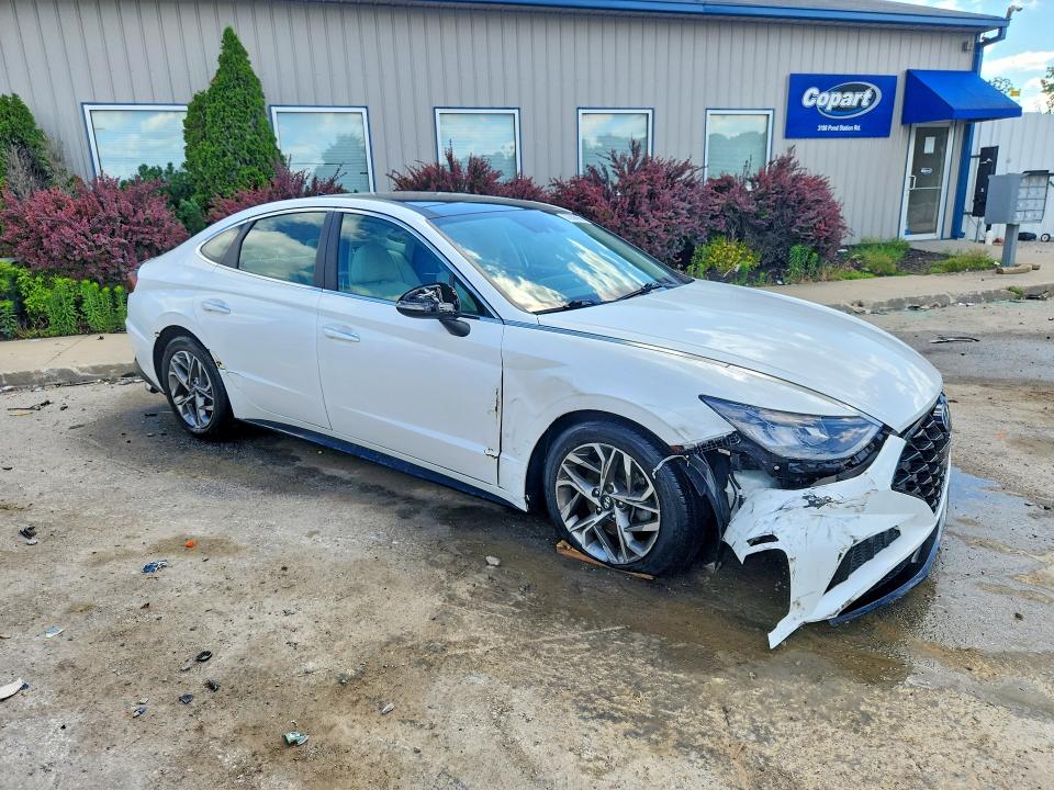 2021 Hyundai Sonata მანქანა იყიდება აუქციონზე, vin: KMHL14JA4MA153016, აუქციონის ნომერი: 57080086