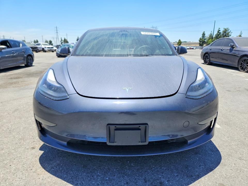 2022 Tesla Model 3 მანქანა იყიდება აუქციონზე, vin: 5YJ3E1EB9NF345759, აუქციონის ნომერი: 57205966