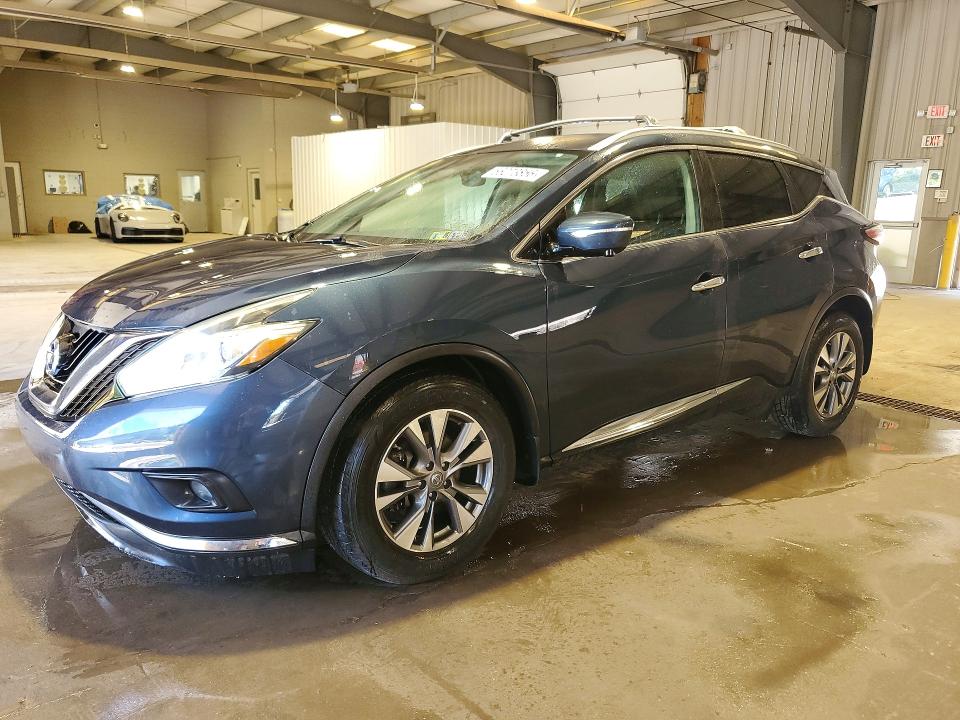 2015 Nissan Murano მანქანა იყიდება აუქციონზე, vin: 5N1AZ2MH9FN221108, აუქციონის ნომერი: 56273856