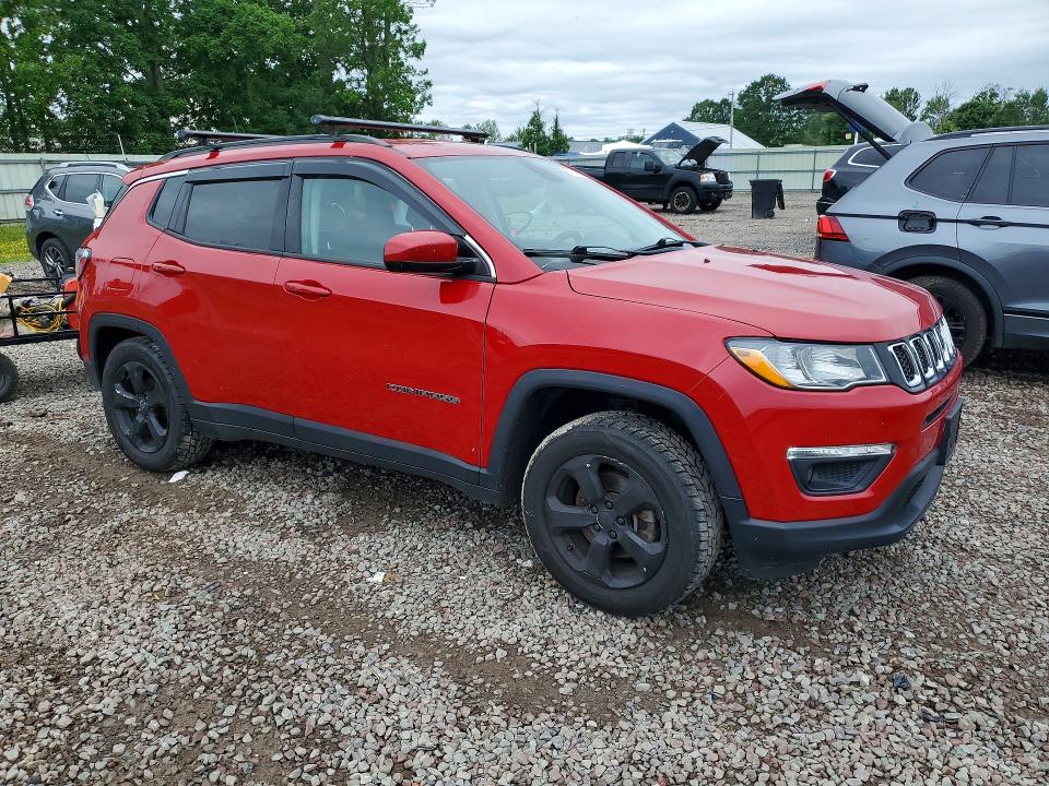 Продаж на аукціоні авто 2019 Jeep Compass, vin: 3C4NJDBB3KT593786, номер лоту: 57241246