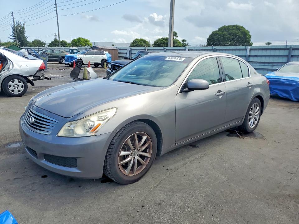 58084376 :رقم المزاد ، JNKBV61EX8M207392 vin ، 2008 Infiniti G35 مزاد بيع