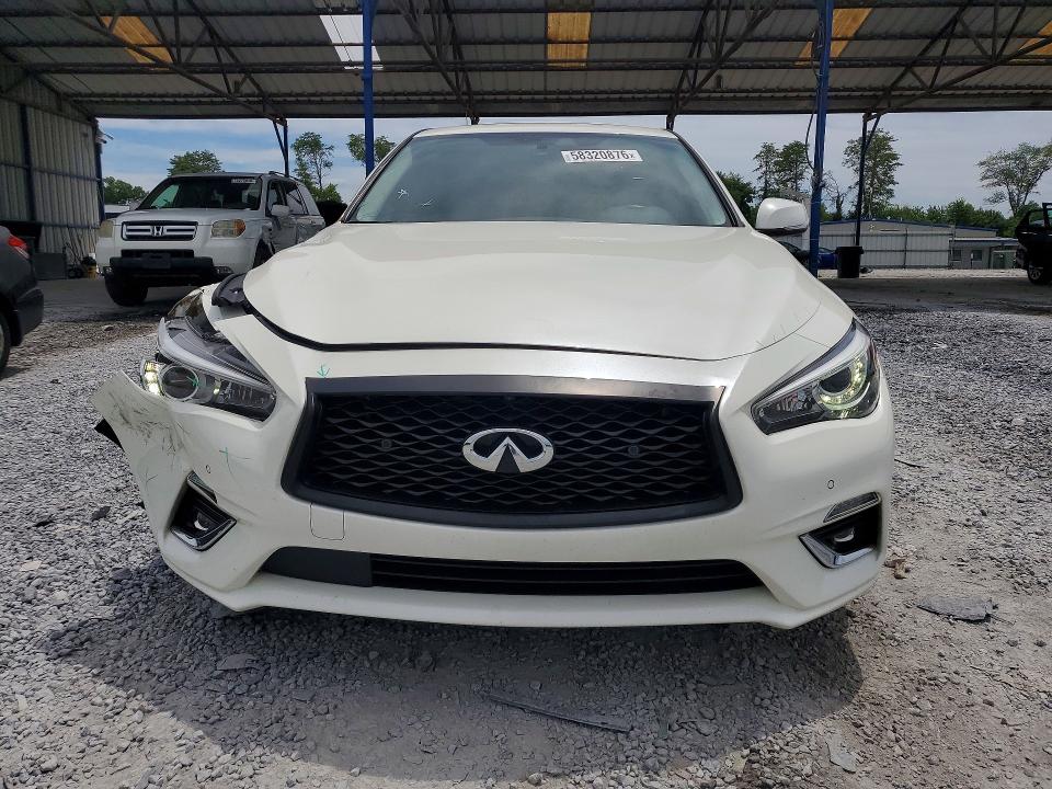 2021 Infiniti Q50 მანქანა იყიდება აუქციონზე, vin: JN1EV7BP0MM704985, აუქციონის ნომერი: 58320876