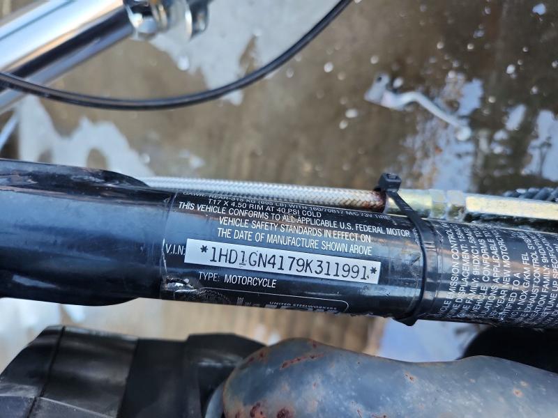 57292946 :رقم المزاد ، 1HD1GN4179K311991 vin ، 2009 Harley-davidson Fxdl مزاد بيع