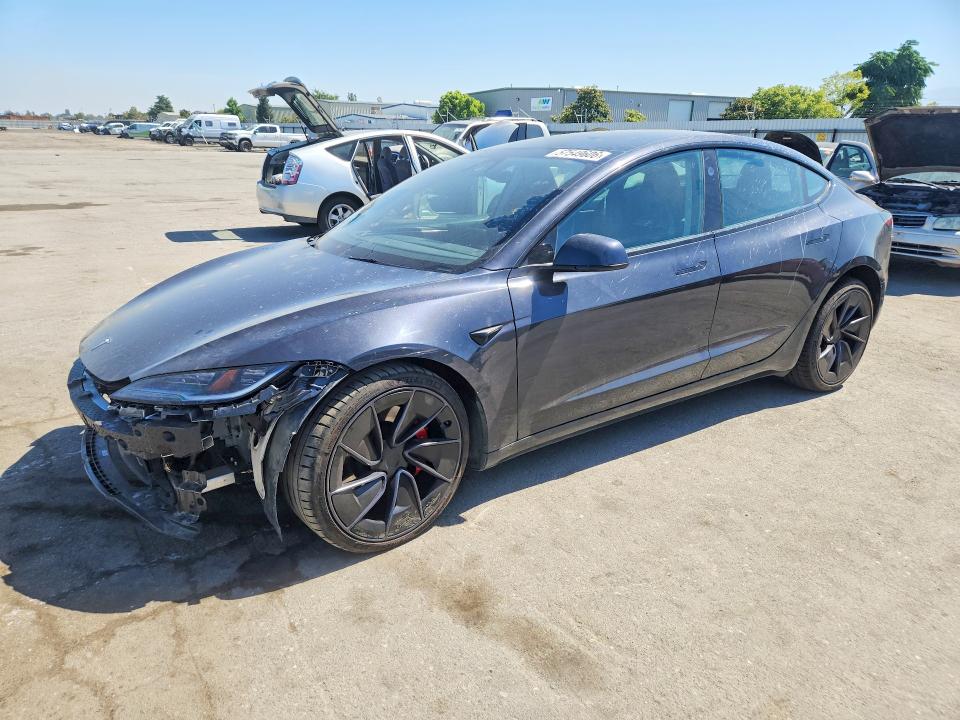 2024 Tesla Model 3 მანქანა იყიდება აუქციონზე, vin: 5YJ3E1ET5RF806969, აუქციონის ნომერი: 57549606