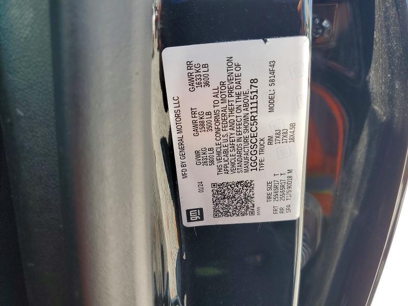 Продажа на аукционе авто 2024 Chevrolet Colorado, vin: 1GCGSCEC5R1115178, номер лота: 57505236