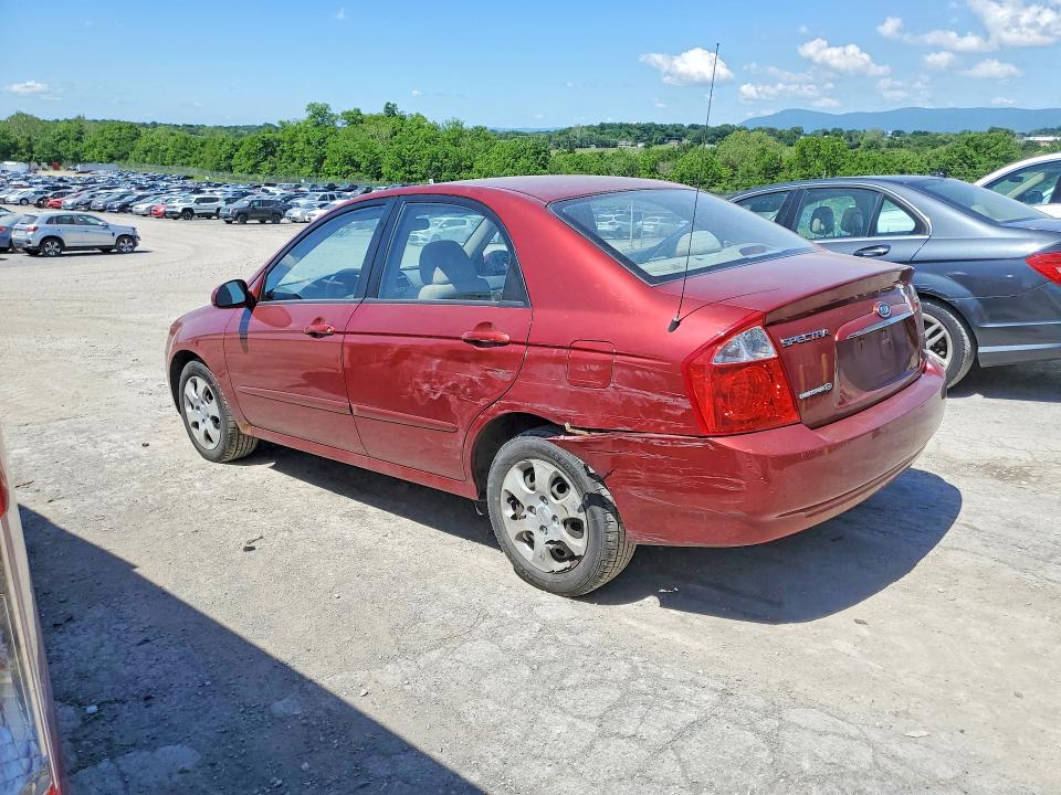 Продажа на аукционе авто 2005 Kia Spectra, vin: KNAFE121455114047, номер лота: 54431516