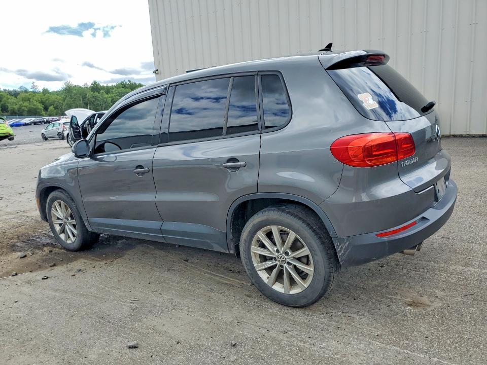 57031586 :رقم المزاد ، WVGBV3AX3EW549568 vin ، 2014 Volkswagen Tiguan مزاد بيع