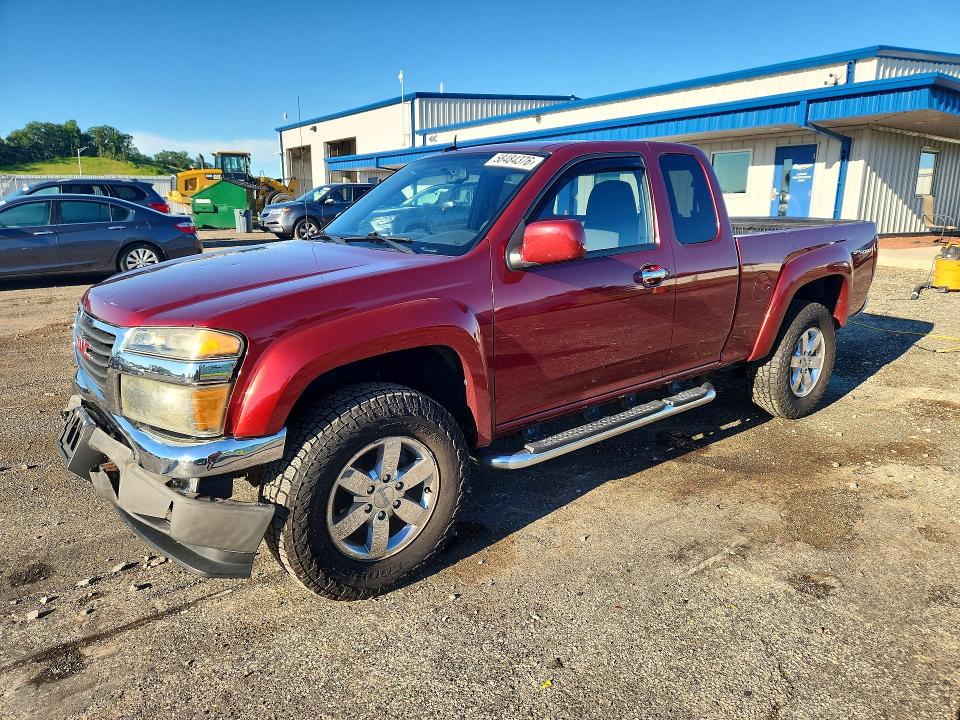 58484376 :رقم المزاد ، 1GTKTCDEXA8132936 vin ، 2010 Gmc Canyon مزاد بيع