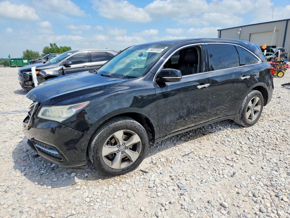 59007836 :رقم المزاد ، 5FRYD4H27EB010844 vin ، 2014 Acura Mdx مزاد بيع