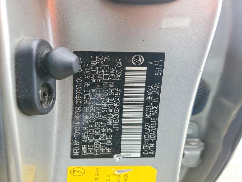 Продажа на аукционе авто 2004 Lexus Es, vin: JTHBA30G245041855, номер лота: 57892906