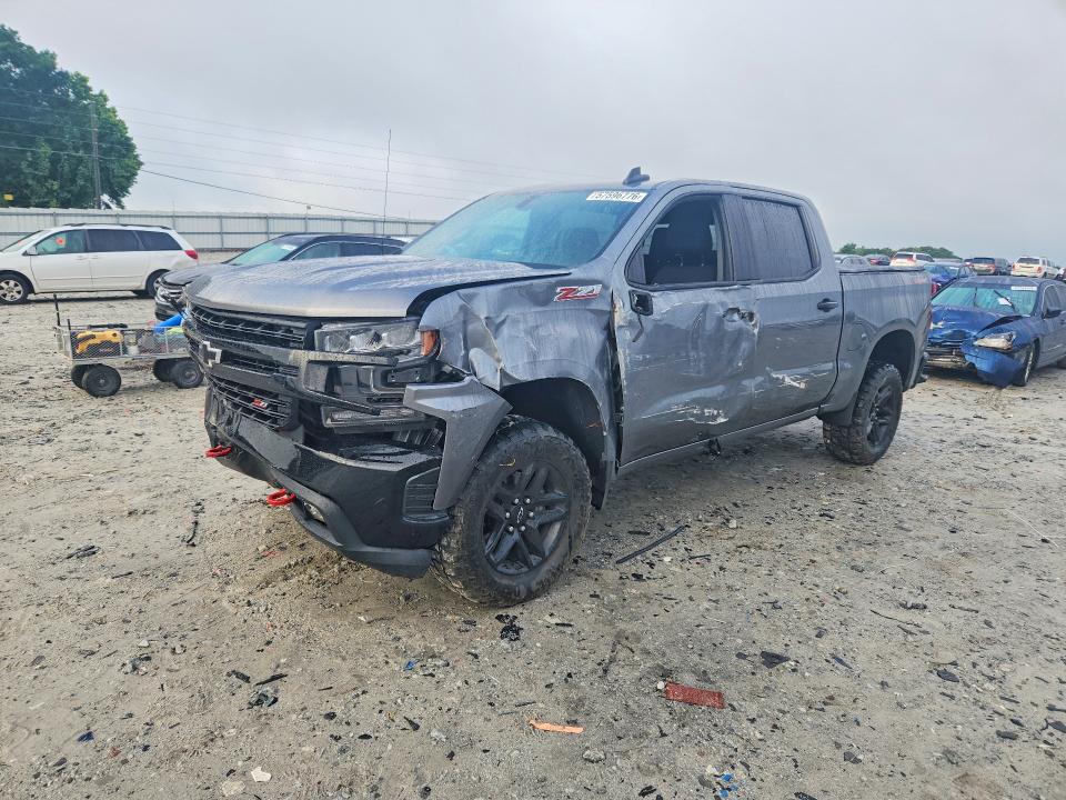 57596776 :رقم المزاد ، 3GCPYFED1MG378383 vin ، 2021 Chevrolet Silverado مزاد بيع