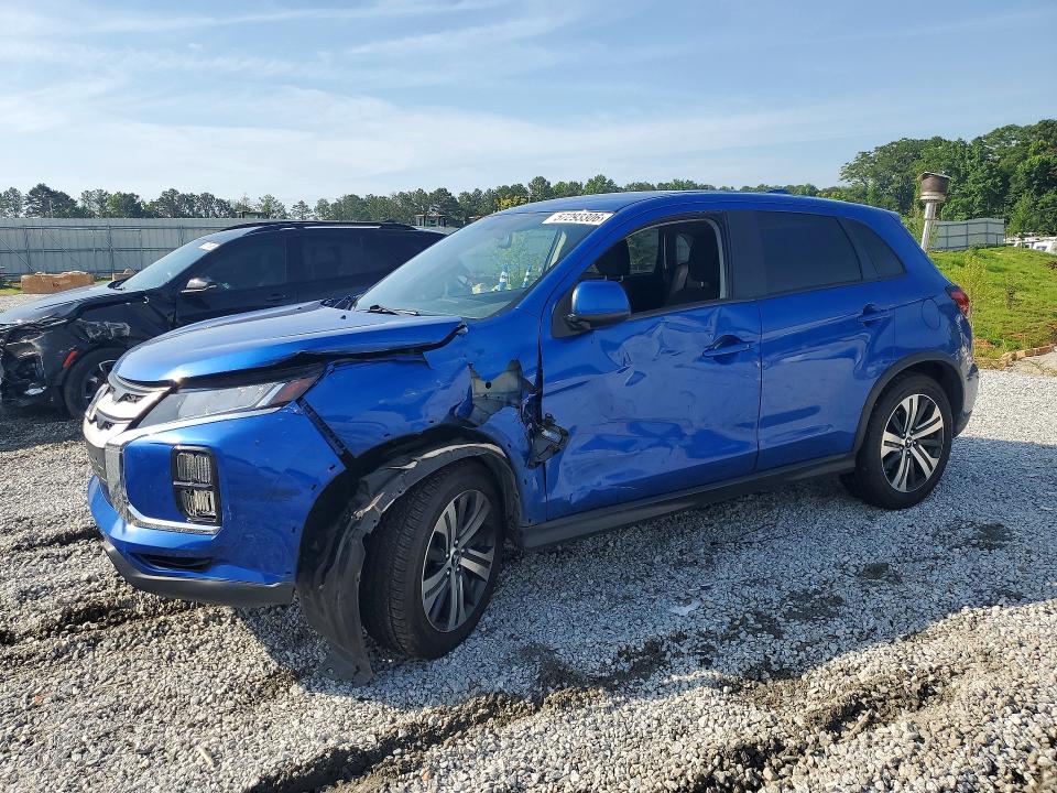 2020 Mitsubishi Outlander Sport მანქანა იყიდება აუქციონზე, vin: JA4AP3AU4LU007544, აუქციონის ნომერი: 57293306