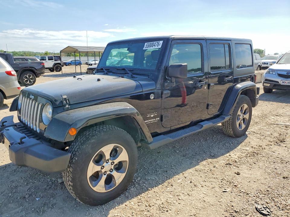 2017 Jeep Wrangler Unlimited მანქანა იყიდება აუქციონზე, vin: 1C4BJWEG1HL713837, აუქციონის ნომერი: 55800476