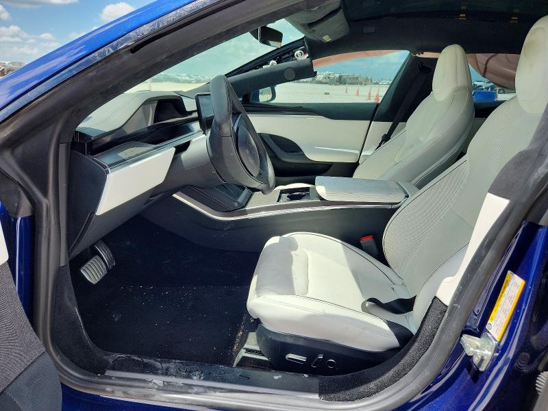 56999946 :رقم المزاد ، 5YJSA1E60MF454393 vin ، 2021 Tesla Model S مزاد بيع