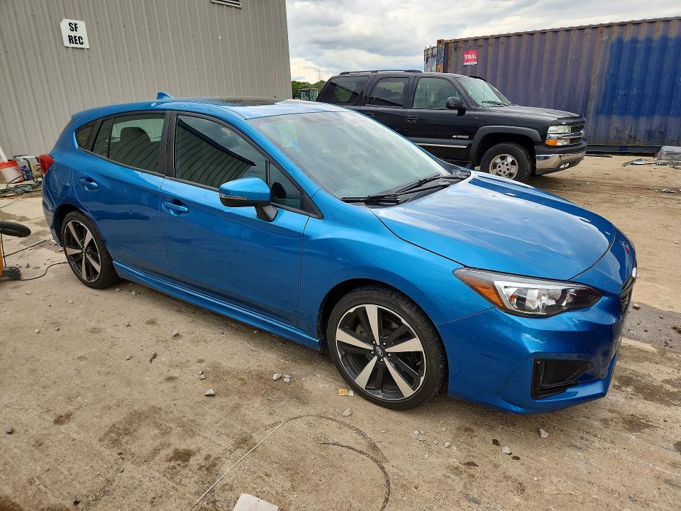 Продаж на аукціоні авто 2019 Subaru Impreza, vin: 4S3GTAM63K3758216, номер лоту: 54921566