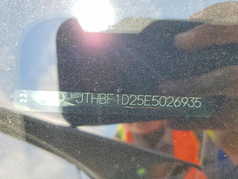Продаж на аукціоні авто 2014 Lexus Is, vin: JTHBF1D25E5026935, номер лоту: 57500466