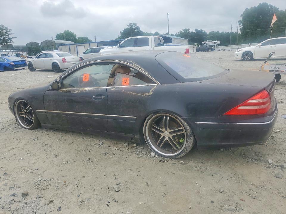 2002 Mercedes-benz Cl მანქანა იყიდება აუქციონზე, vin: WDBPJ75J62A019735, აუქციონის ნომერი: 57682116