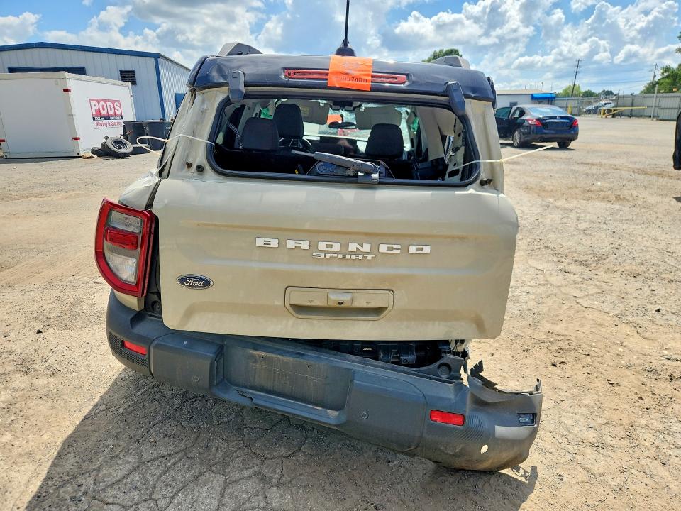 56713796 :رقم المزاد ، 3FMCR9DA5SRF02222 vin ، 2025 Ford Bronco Sport مزاد بيع
