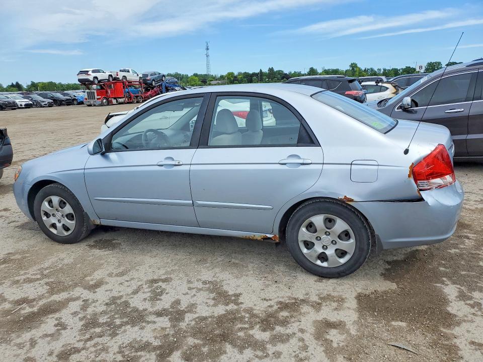 Продажа на аукционе авто 2008 Kia Spectra, vin: KNAFE121885528243, номер лота: 57258136