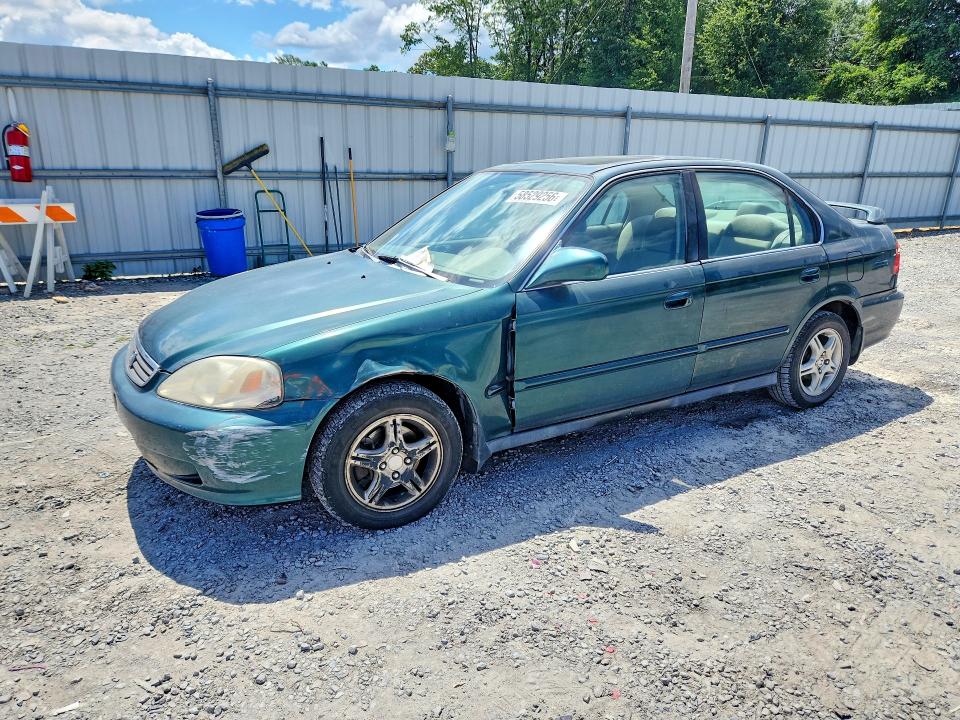 Aukcja sprzedaży 2000 Honda Civic, vin: 1HGEJ8643YL067487, numer aukcji: 58529256