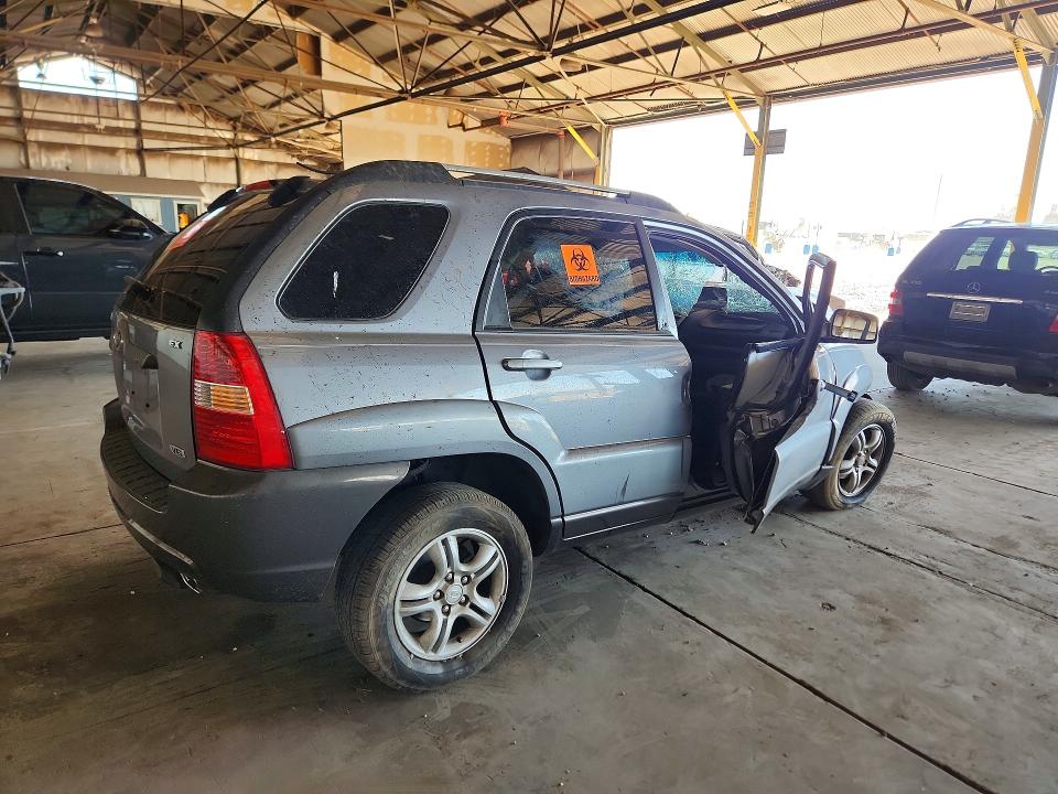 57224886 :رقم المزاد ، KNDJF723X57052088 vin ، 2005 Kia New Sportage مزاد بيع