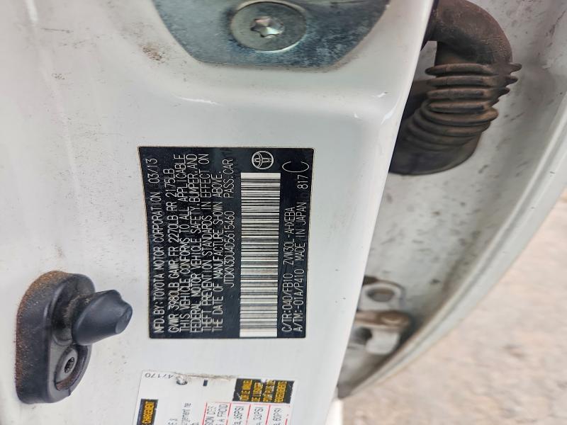 Продажа на аукционе авто 2013 Toyota Prius, vin: JTDKN3DU4D5615460, номер лота: 55924176