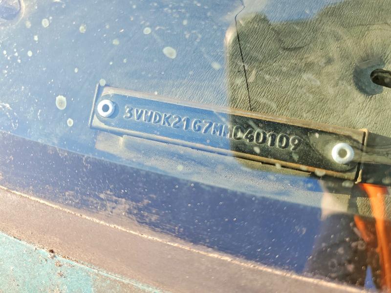 1991 Volkswagen Golf მანქანა იყიდება აუქციონზე, vin: 3VWDK21G7MM040109, აუქციონის ნომერი: 56935216