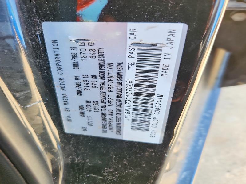 Aukcja sprzedaży 2016 Mazda 3, vin: JM1BM1U73G1278261, numer aukcji: 56893766