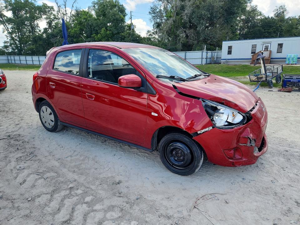 2015 Mitsubishi Mirage მანქანა იყიდება აუქციონზე, vin: ML32A3HJ4FH038266, აუქციონის ნომერი: 56874656