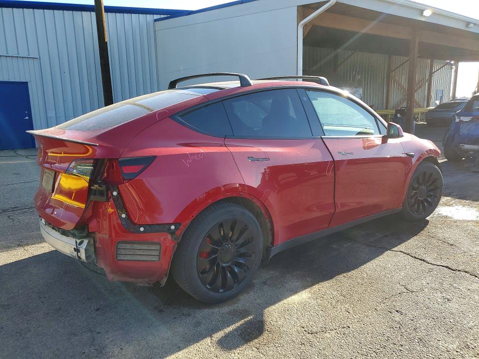 54694306 :رقم المزاد ، 7SAYGDEF6NF523988 vin ، 2022 Tesla Model Y مزاد بيع