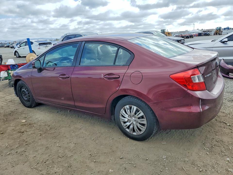 Продажа на аукционе авто 2012 Honda Civic, vin: 2HGFB2F59CH533999, номер лота: 85992555