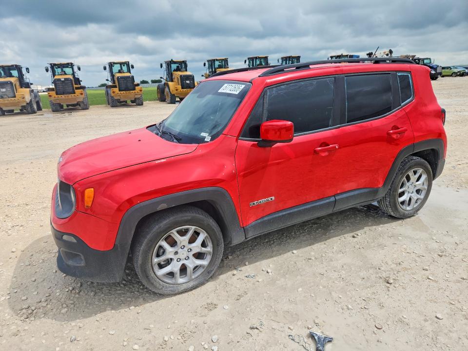 2017 Jeep Renegade მანქანა იყიდება აუქციონზე, vin: ZACCJABB1HPE60577, აუქციონის ნომერი: 57712606