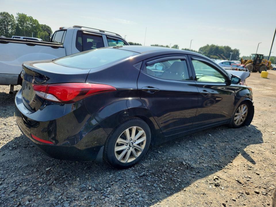 2016 Hyundai Elantra მანქანა იყიდება აუქციონზე, vin: KMHDH4AE4GU587216, აუქციონის ნომერი: 58382176