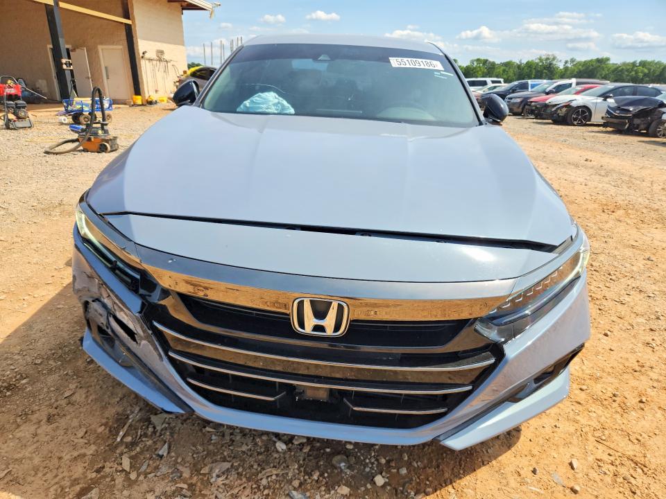 55109186 :رقم المزاد ، 1HGCV1F34NA006120 vin ، 2022 Honda Accord مزاد بيع