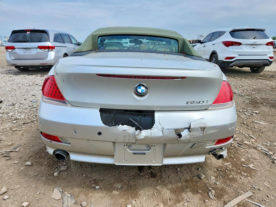Продажа на аукционе авто 2007 Bmw 650, vin: WBAEK135X7CN80487, номер лота: 56111906