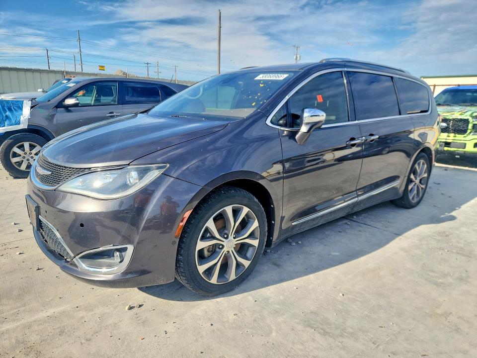 2018 Chrysler Pacifica მანქანა იყიდება აუქციონზე, vin: 2C4RC1GG5JR112775, აუქციონის ნომერი: 58068966
