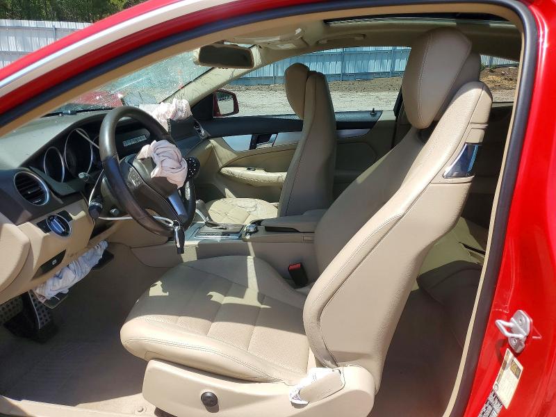 2012 Mercedes-benz C მანქანა იყიდება აუქციონზე, vin: WDDGJ4HB8CF774349, აუქციონის ნომერი: 55730706