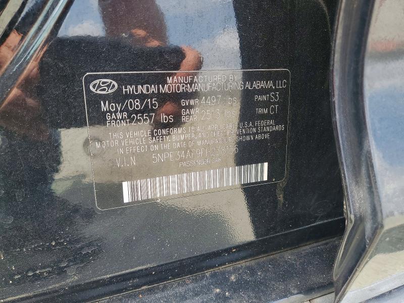 Aukcja sprzedaży 2015 Hyundai Sonata, vin: 5NPE34AF9FH238156, numer aukcji: 59101246
