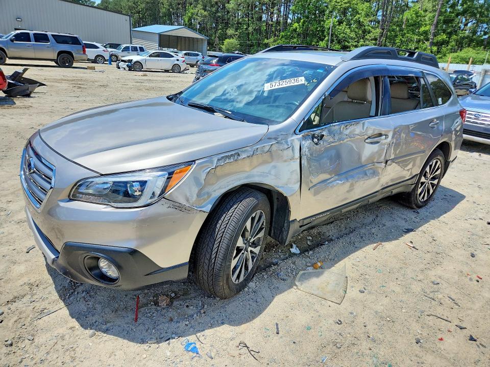 2017 Subaru Outback მანქანა იყიდება აუქციონზე, vin: 4S4BSANC7H3327660, აუქციონის ნომერი: 57325936